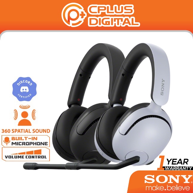 Sony INZONE H5 WH-G500 Wireless Gaming Headset, 360 Spatial Sound, Works with PC, PS5, 2.4Ghz Wireless and Audio Jack | Shopee Philippines