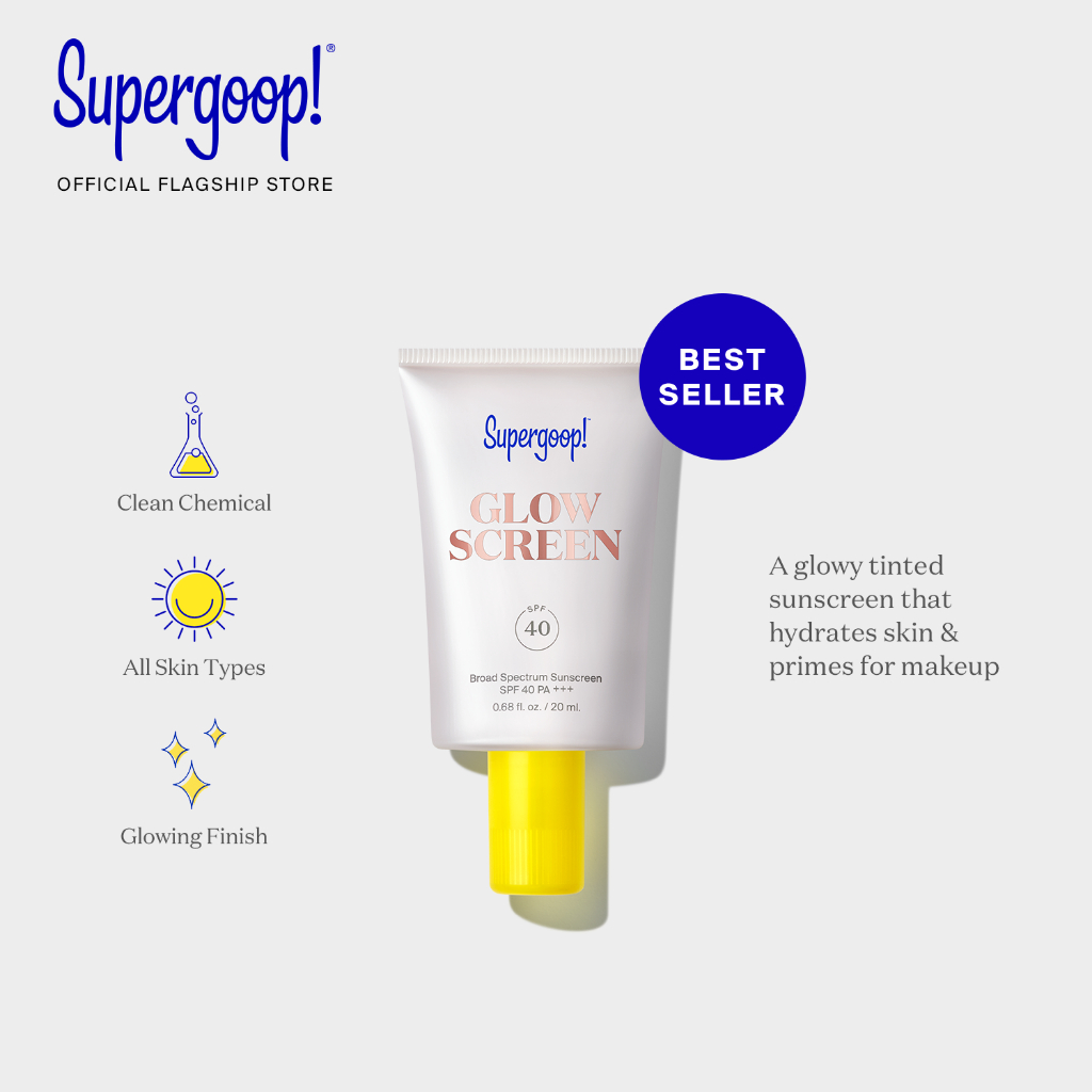 Supergoop! Glowscreen SPF 40 PA+++ Sunscreen (Sunrise) | Shopee Philippines