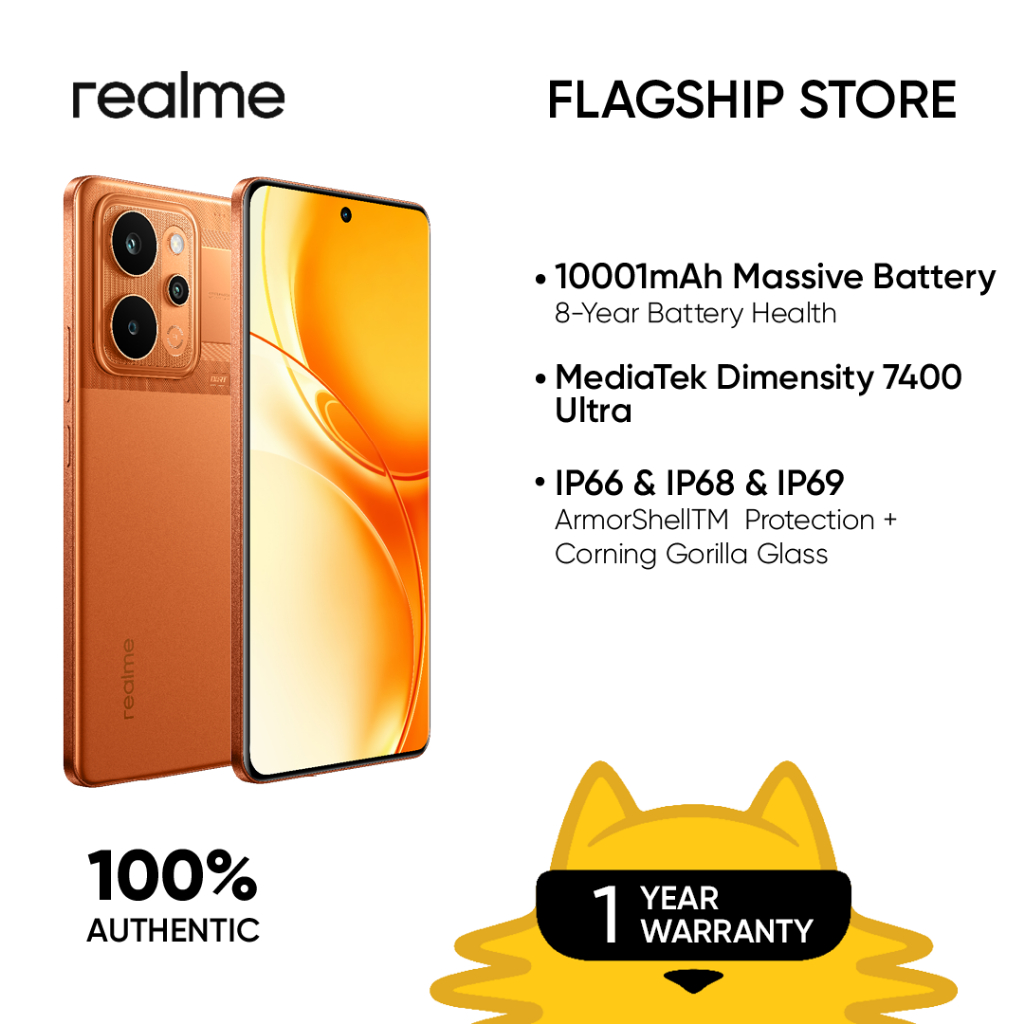[AVAILABLE NOW] realme P4 Power l 10,001mAh Titan Battery l MediaTek Dimensity 7400 Ultra | Shopee Philippines
