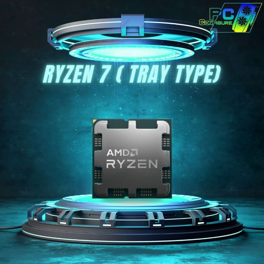 AMD Ryzen 7 7700, AMD Ryzen 7 7700x, AMD Ryzen 7 7800X3D ( Tray Type) | Shopee Philippines