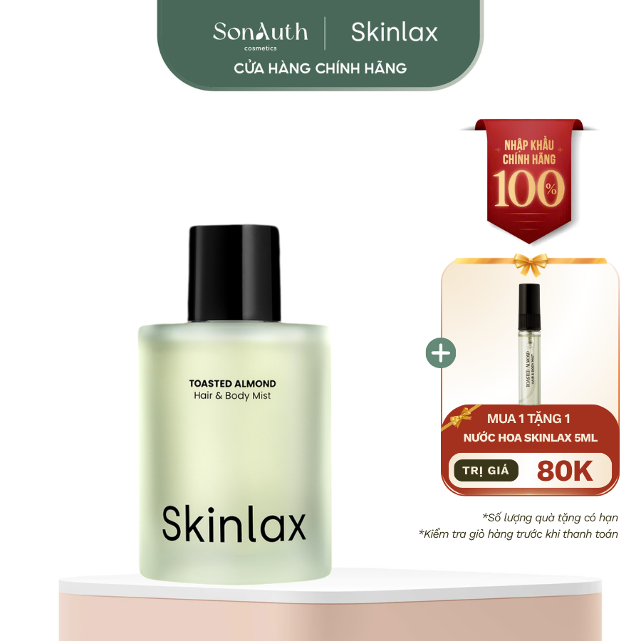 [MẪU MỚI] Nước hoa tóc & cơ thể Skinlax Hair & Body Mist 100ml | Shopee Việt Nam