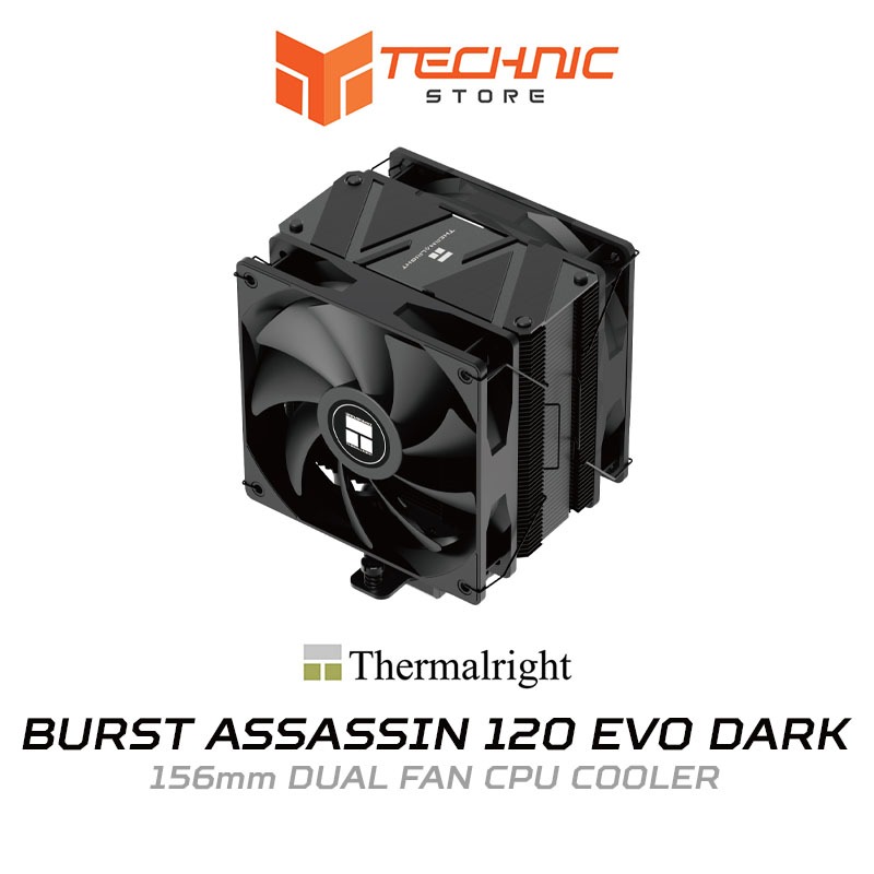 Tản nhiệt CPU Thermalright Burst Assassin 120 EVO DARK (BA120 EVO DARK) | Shopee Việt Nam