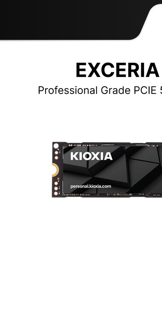 KIOXIA EXCERIA PRO G2 | 1TB | PROFESSIONAL GRADE PCIE GEN4 NVME M.2 SSD | Shopee Malaysia