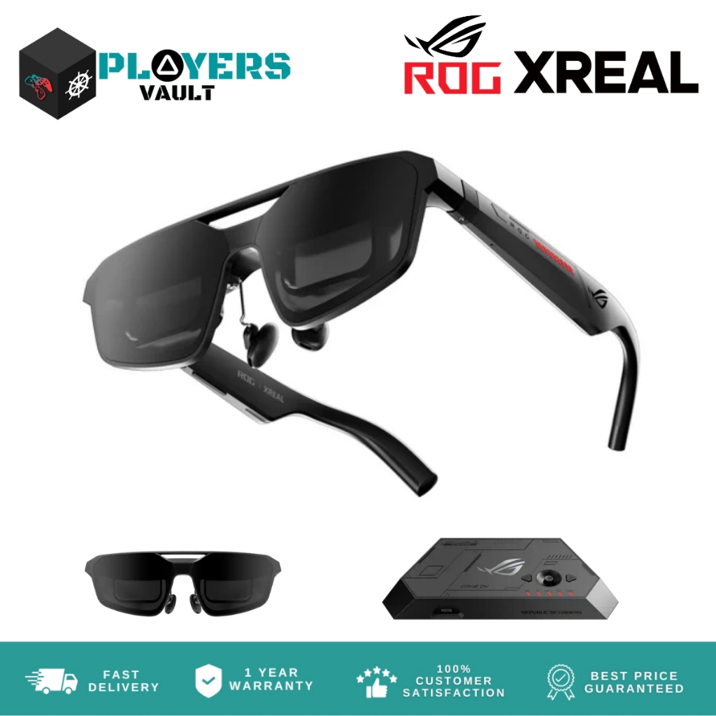 ROG XREAL R1 Gaming AR Glasses - 171" FHD 240Hz 0.01ms with Sound by Bose for ROG Ally and PC | Shopee Philippines