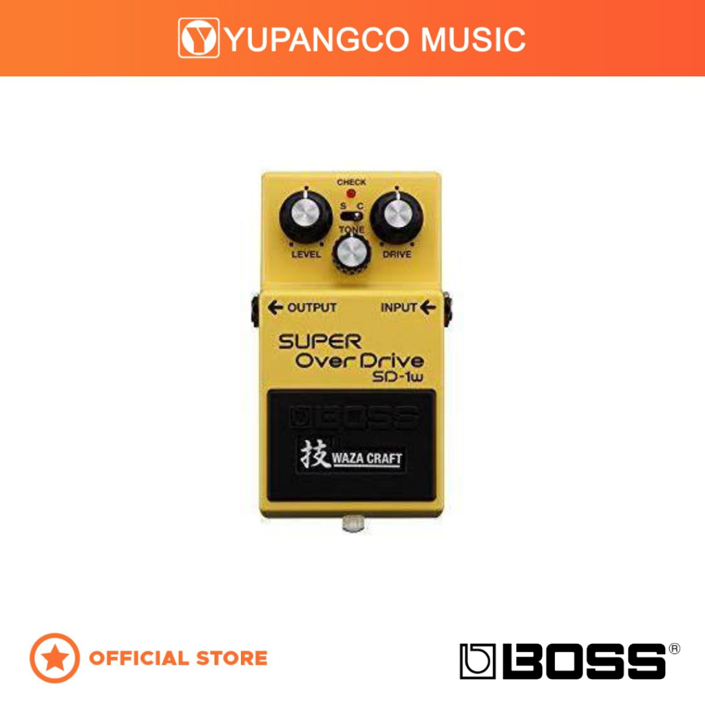 Boss SD-1W Waza Craft Super Overdrive Pedal | Shopee Philippines