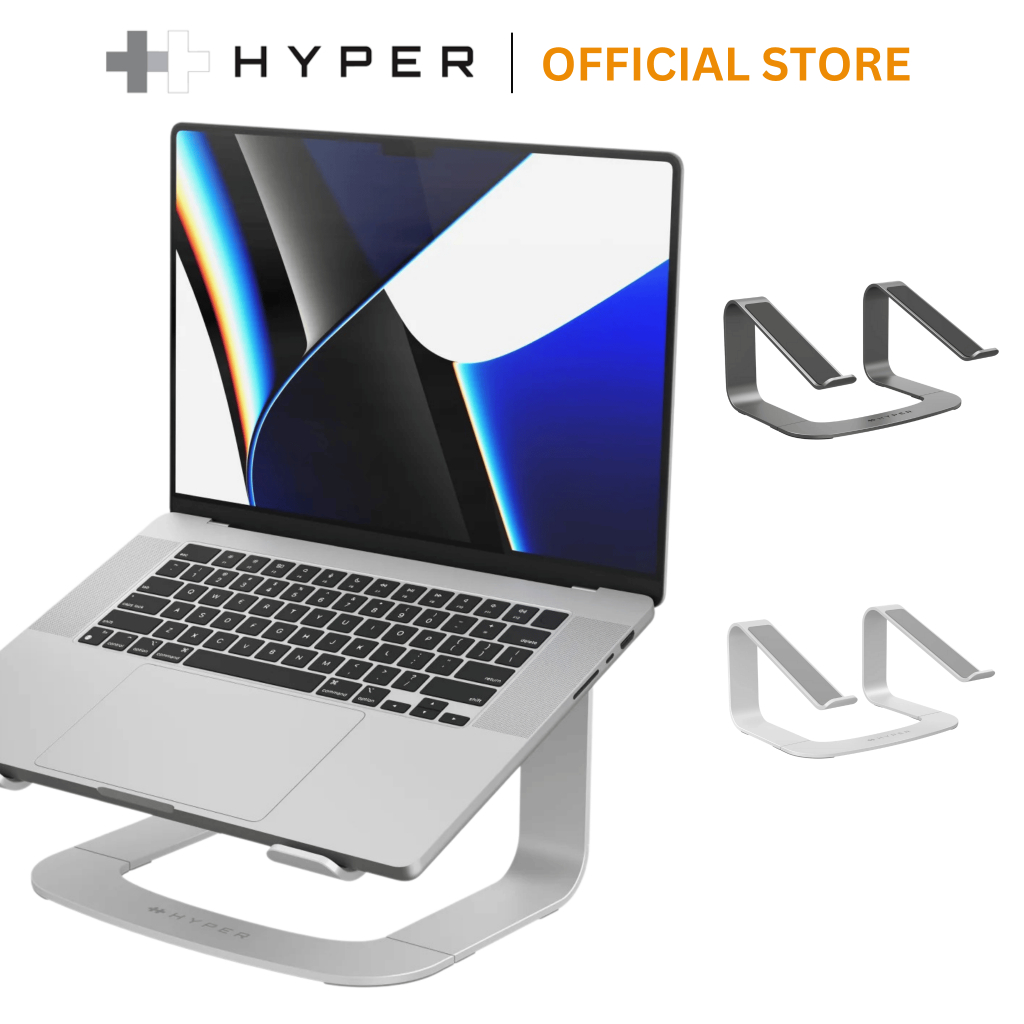 Giá đỡ laptop công thái học Hyper Space Ergonomic Stand tản nhiệt tốt, bền bỉ, chắc chắn- HS1110 | Shopee Việt Nam