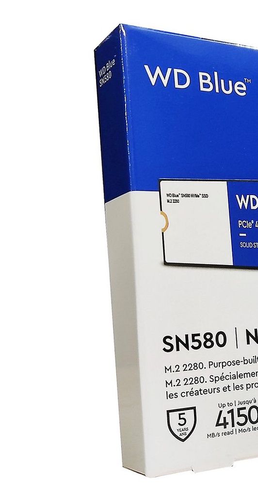 Western Digital 1TB WD Blue SN580 PCIe 4.0 NVMe M.2 SSD (4150MB/s), WDS100T3B0E | Shopee Malaysia
