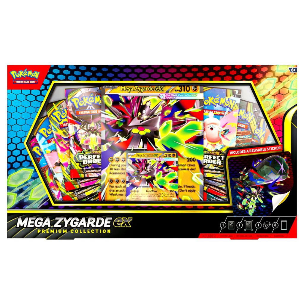 Pokémon TCG Mega Zygarde ex Premium Collection | Shopee Philippines