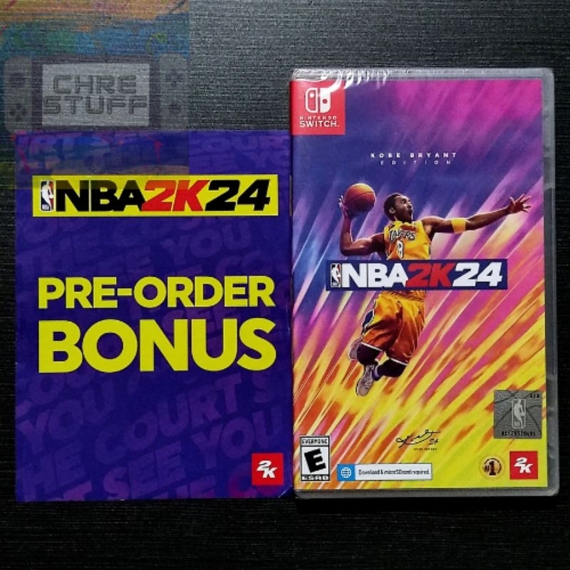 NBA 2K24 Kobe Bryant Edition Nintendo Switch Game [BRANDNEW] | Shopee Philippines