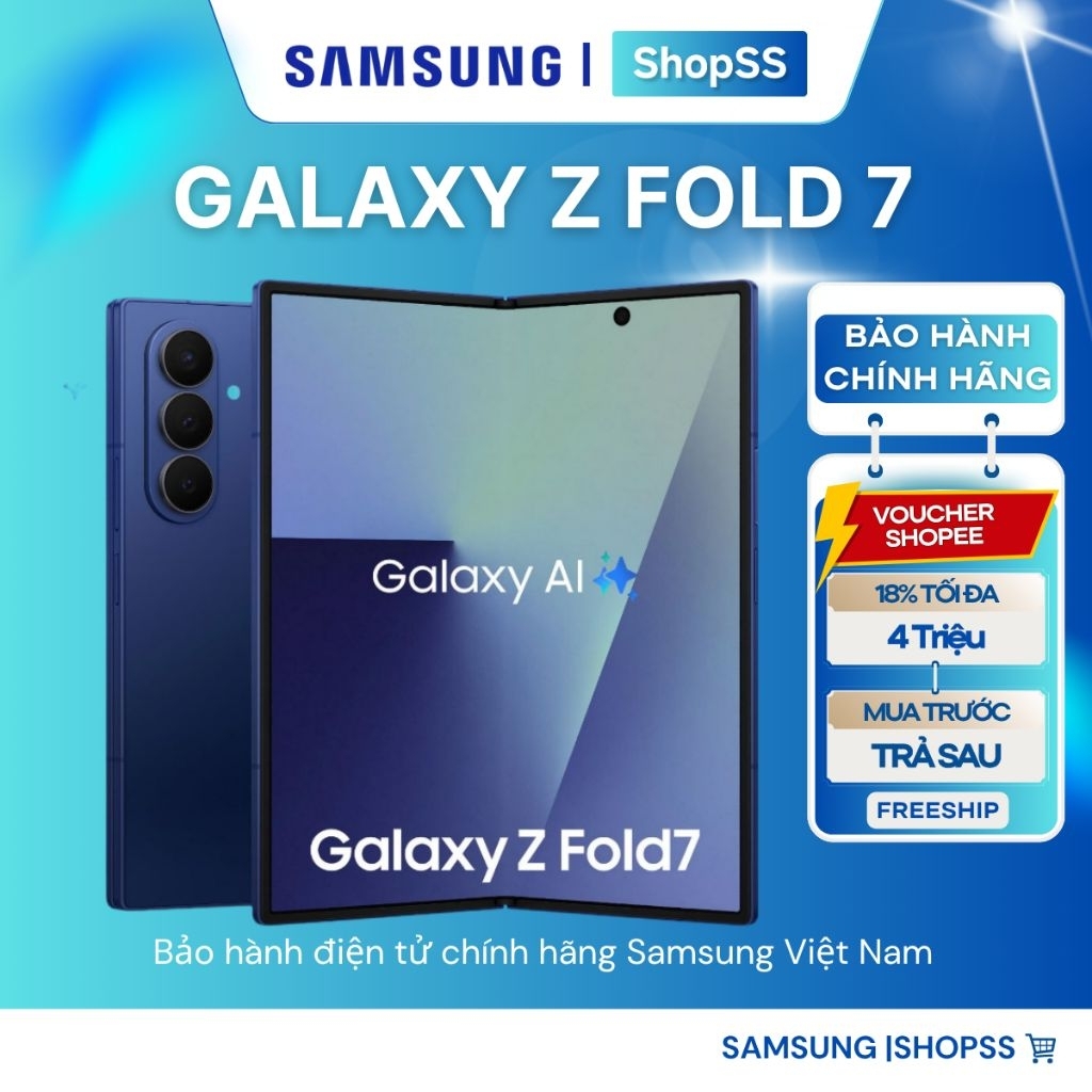 Điện Thoại Samsung Galaxy Z Fold7 5G [ FOLD 7 ] - Chính Hãng Màn Hình Gập 8 Inch Camera 200MP Đỉnh Cao | Shopee Việt Nam
