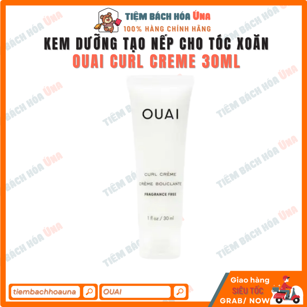 Kem dưỡng tạo nếp cho tóc xoăn OUAI Curl Creme 30ML | Shopee Việt Nam
