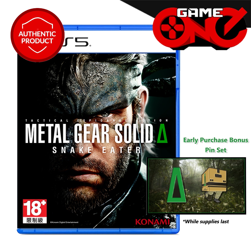 PlayStation PS5 Metal Gear Solid Delta: Snake Eater Standard Edition [R3] | Shopee Philippines
