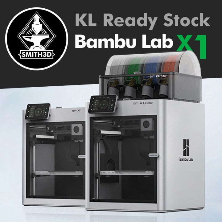 Bambu Lab X1 Series X1 Carbon Combo AMS Fully Automatic Leveling High Speed Multicolor Bambulab 3D Printer FDM X1C X1CC | Lazada Malaysia