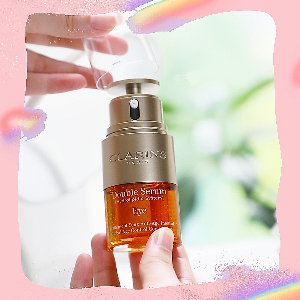 Clarins Double Serum Eye 20ml Global Anti-Aging Eye Concentrate for Wrinkles & Dark Circles | Shopee Philippines