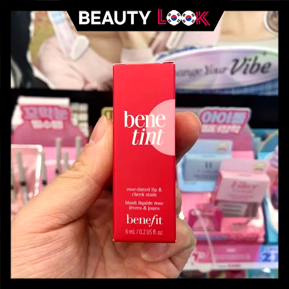 BENEFIT Tint Lipgloss & Cheek Blush ChachaTint/Playtint/Floratint, Benetint Liquid, Korea Delivery | Shopee Philippines