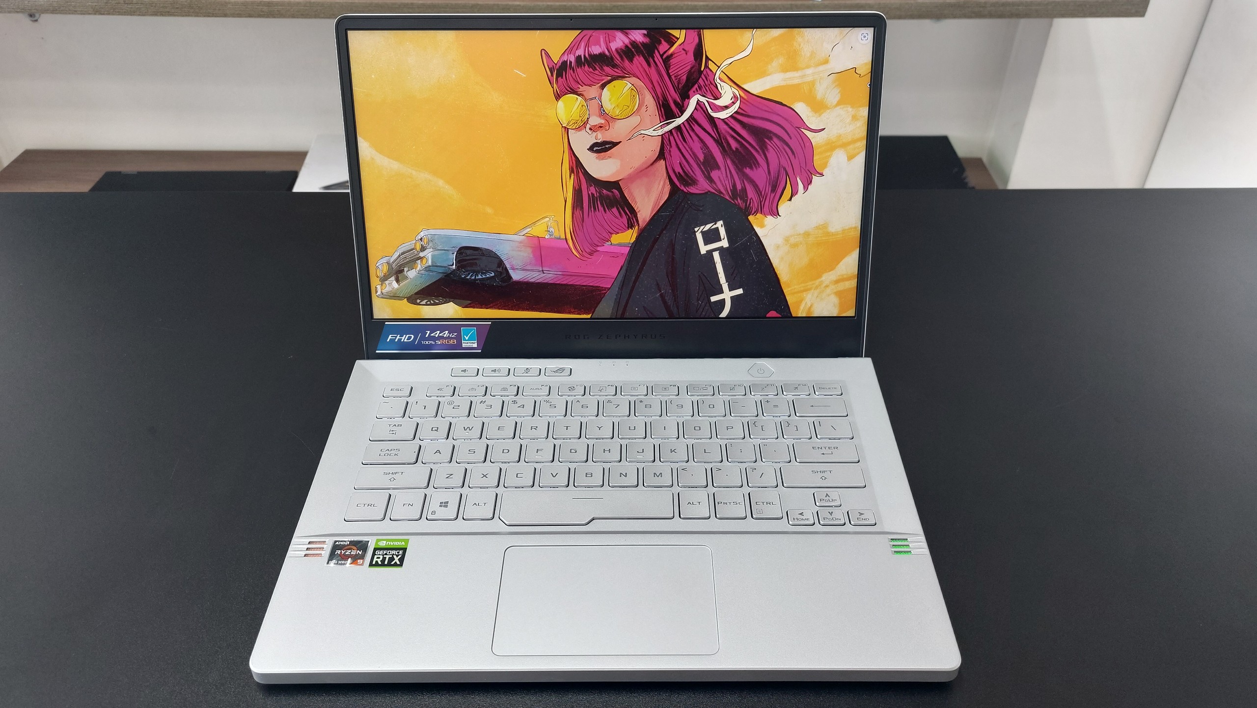 Laptop Gaming Asus ROG Zephyrus G14 - Ryzen 7-5800HS RAM 16G SSD 512G RTX 3060 6GB Màn 14 Inch FHD 144Hz ( Bảo Hành 3 đến 12 Tháng )