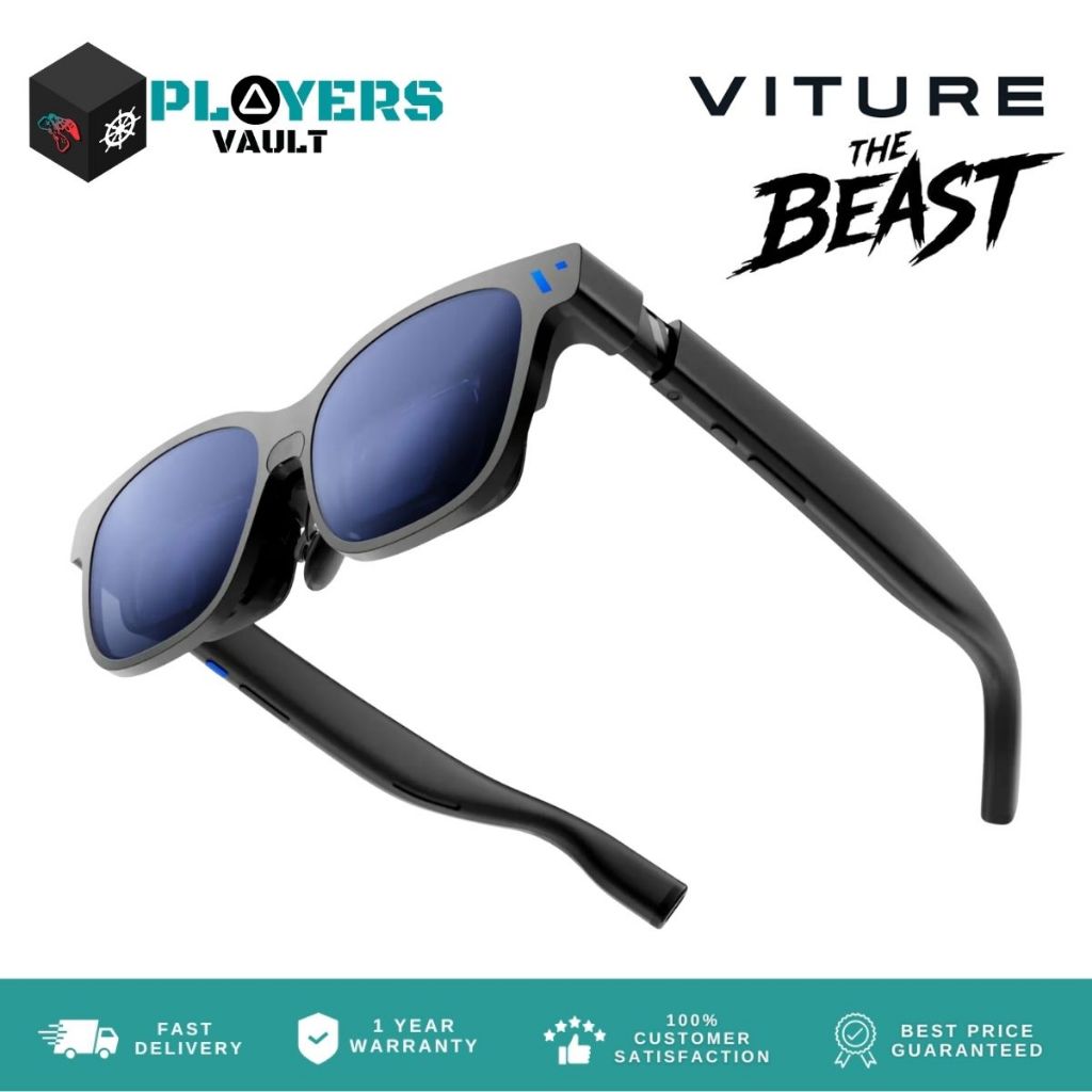 VITURE Beast AR/XR Smart Glasses – 174” 4K-Like Display Mobile Gaming Cinematic Viewing and Travel | Shopee Philippines