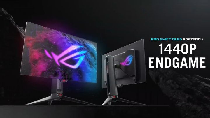 Màn Hình Gaming ASUS ROG Swift OLED PG27AQDM (26.5 inch - 2K - OLED - 240Hz - 0.03ms - FreeSync - GSync - HDR10) | Lazada Việt Nam