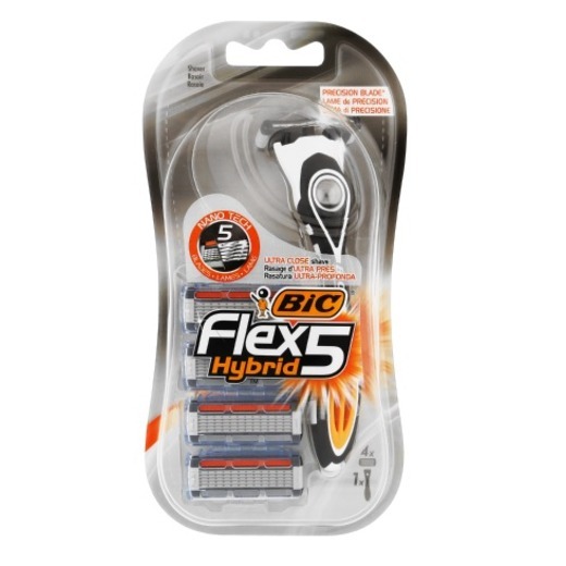 BIC Flex Hybrid Blade 4 + 1 Razor | Shopee Philippines
