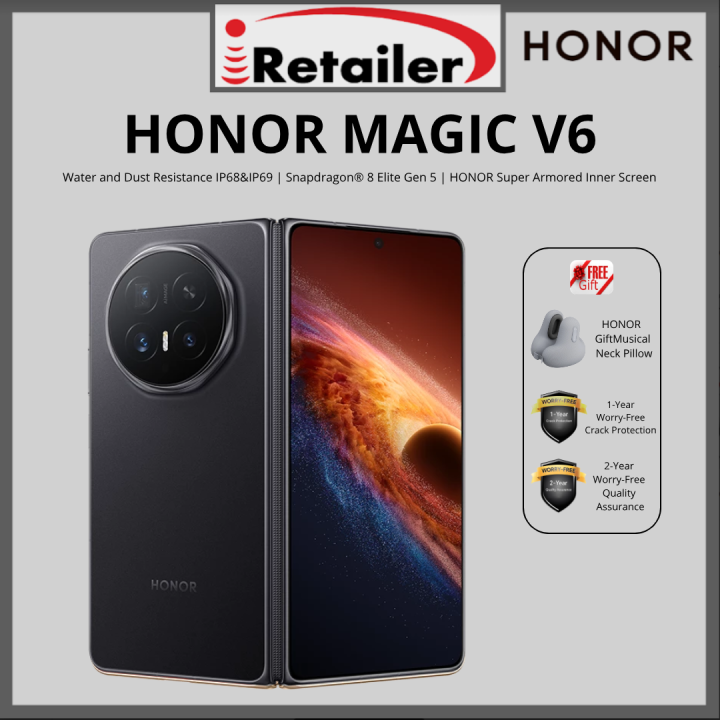 Honor Magic V6 5G - 100% Original Honor Malaysia