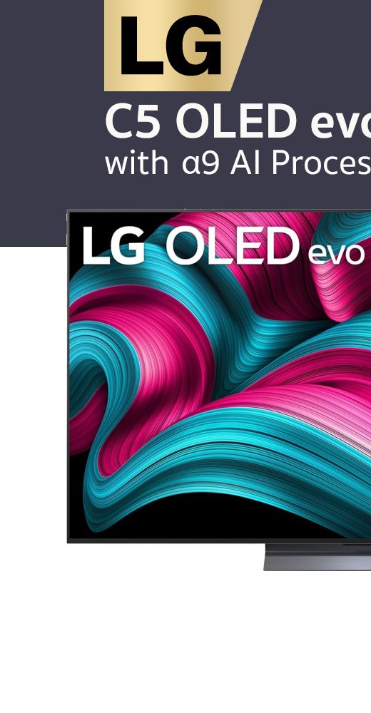 LG C5 OLED evo AI 4K Smart TV | OLED48C5PSA OLED55C5PSA OLED65C5PSA OLED77C5PSA OLED83C5PSA | Shopee Malaysia