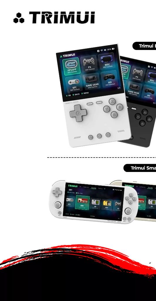 【7.7 SALE】Trimui Smart Pro & Brick Retro Handheld Game Consoles with Free 64GB SD Card installed | Shopee Malaysia