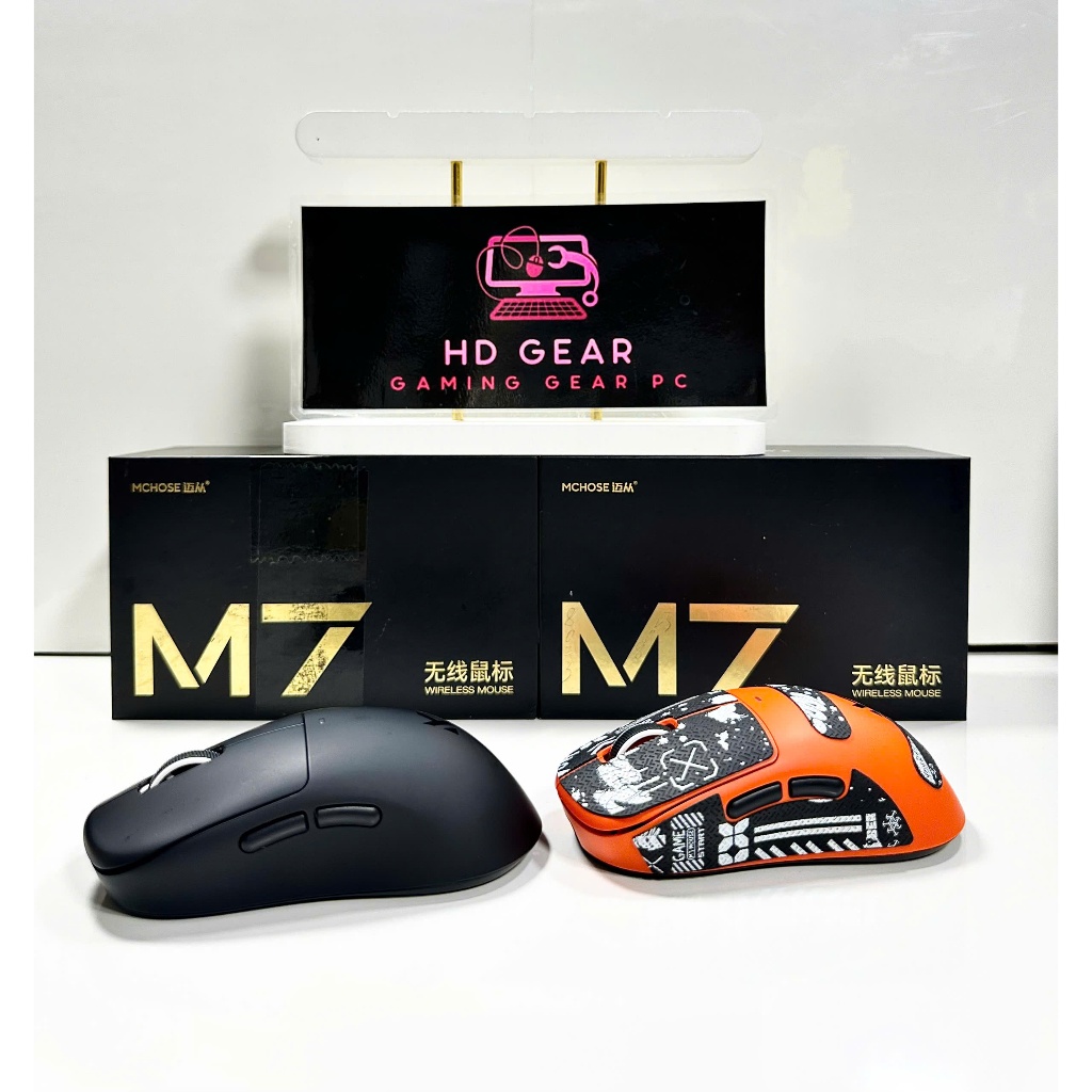 Chuột Gaming không dây MCHOSE M7 Ultra | Siêu Nhẹ | 8KHz Wireless | Form ergonomic lớn | Shopee Việt Nam