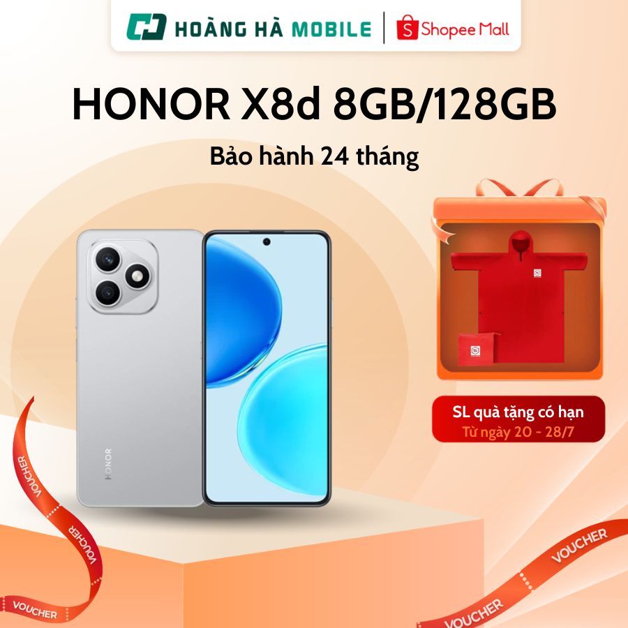 Điện thoại HONOR X8d - 8GB/128GB - Chính hãng | Shopee Việt Nam