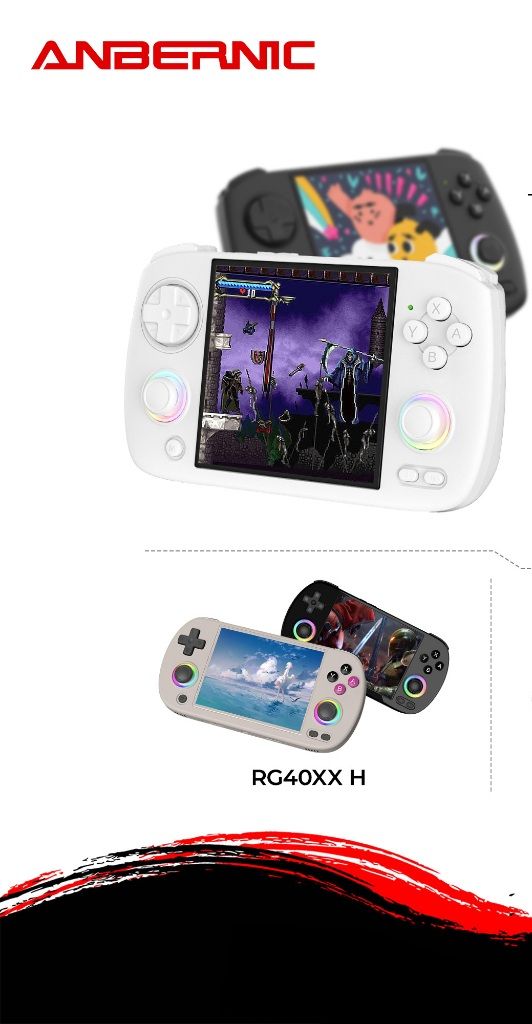 【7.7 SALE】ANBERNIC Retro Gaming Handheld Console RG CubeXX / RG34XX SP / RG35XX / RG40XX | Shopee Malaysia