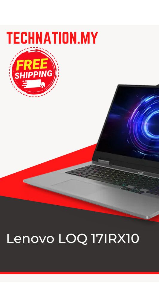 [2025] Lenovo LOQ 17IRX10 (Up to i7-14700/RTX5070/165hz) FREE GIFT | Shopee Malaysia