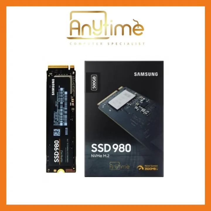 Samsung 980 NVMe M.2 SSD - 500GB for Desktops and Laptops