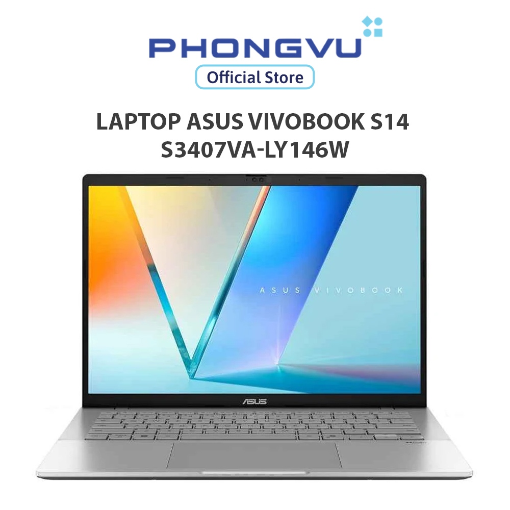 Laptop Asus Vivobook S14 S3407VA-LY146W (Core 5 210H/ Intel UHD 16GB/ 512GB/ Windows 11) - Bảo hành 24 tháng | Shopee Việt Nam