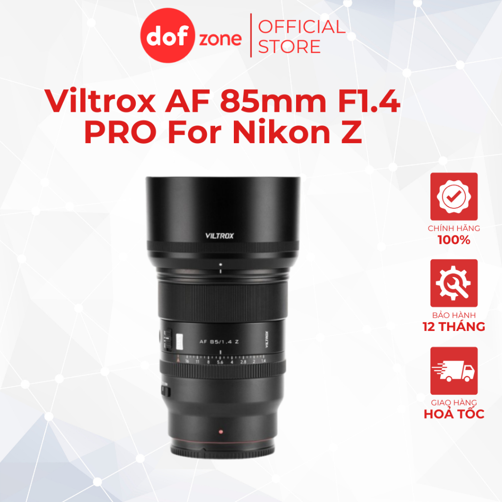 Viltrox AF 85mm F1.4 PRO For Nikon Z | Chính Hãng | Shopee Việt Nam