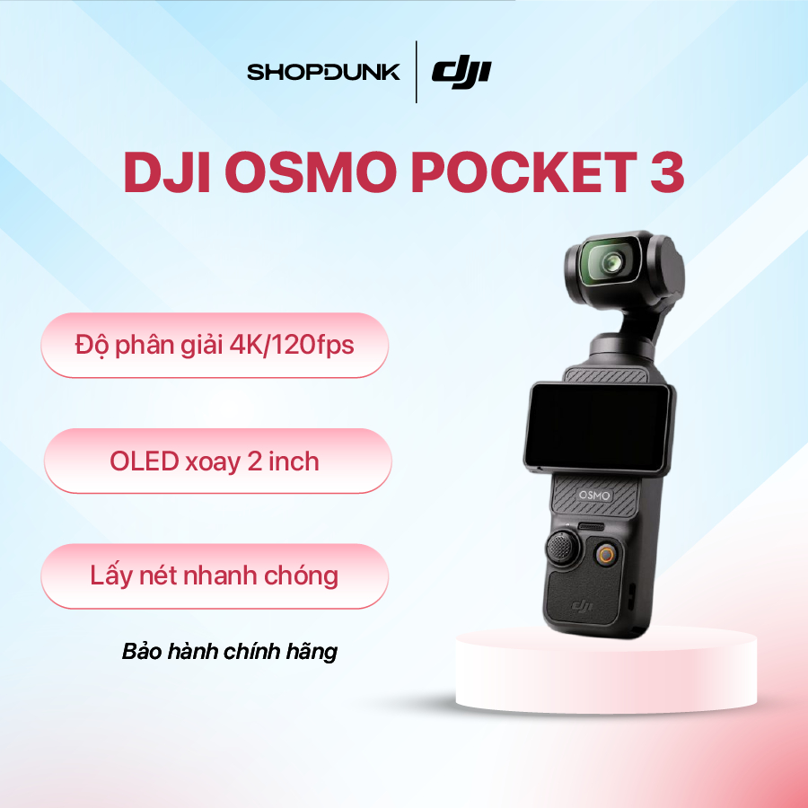 Camera cầm tay DJI Osmo Pocket 3 | Shopee Việt Nam