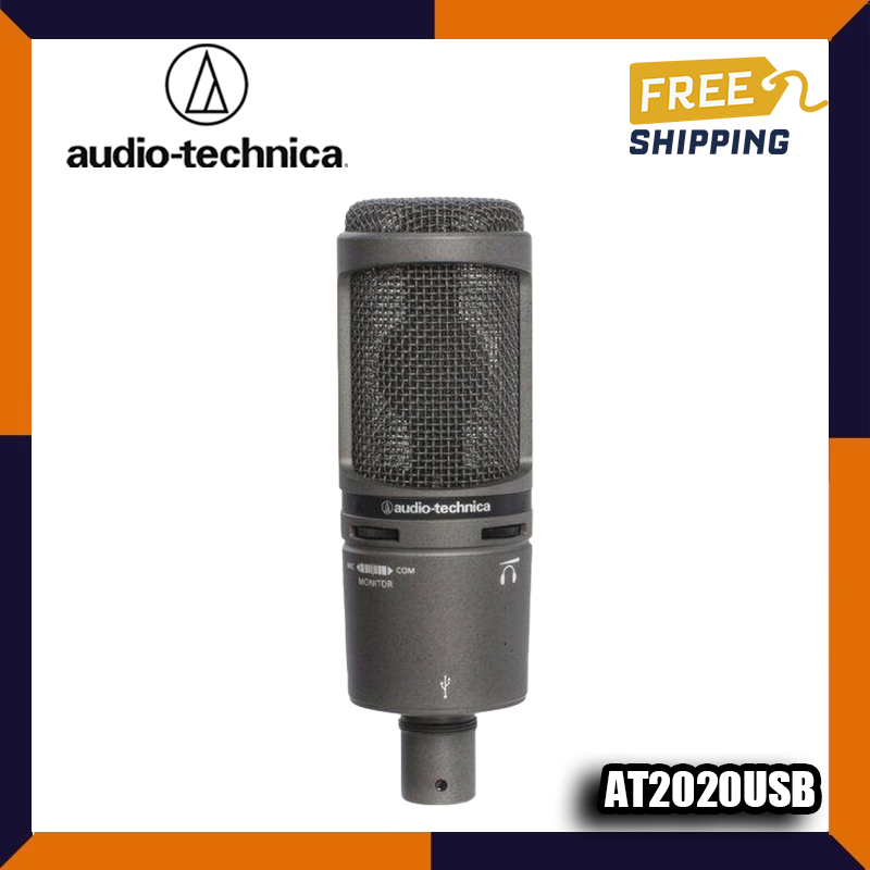 Audio-technica AT2020USB + Micro ngưng tụ Cardioid ghi âm  phát sóng trực tiếp Micromáy tính USB
