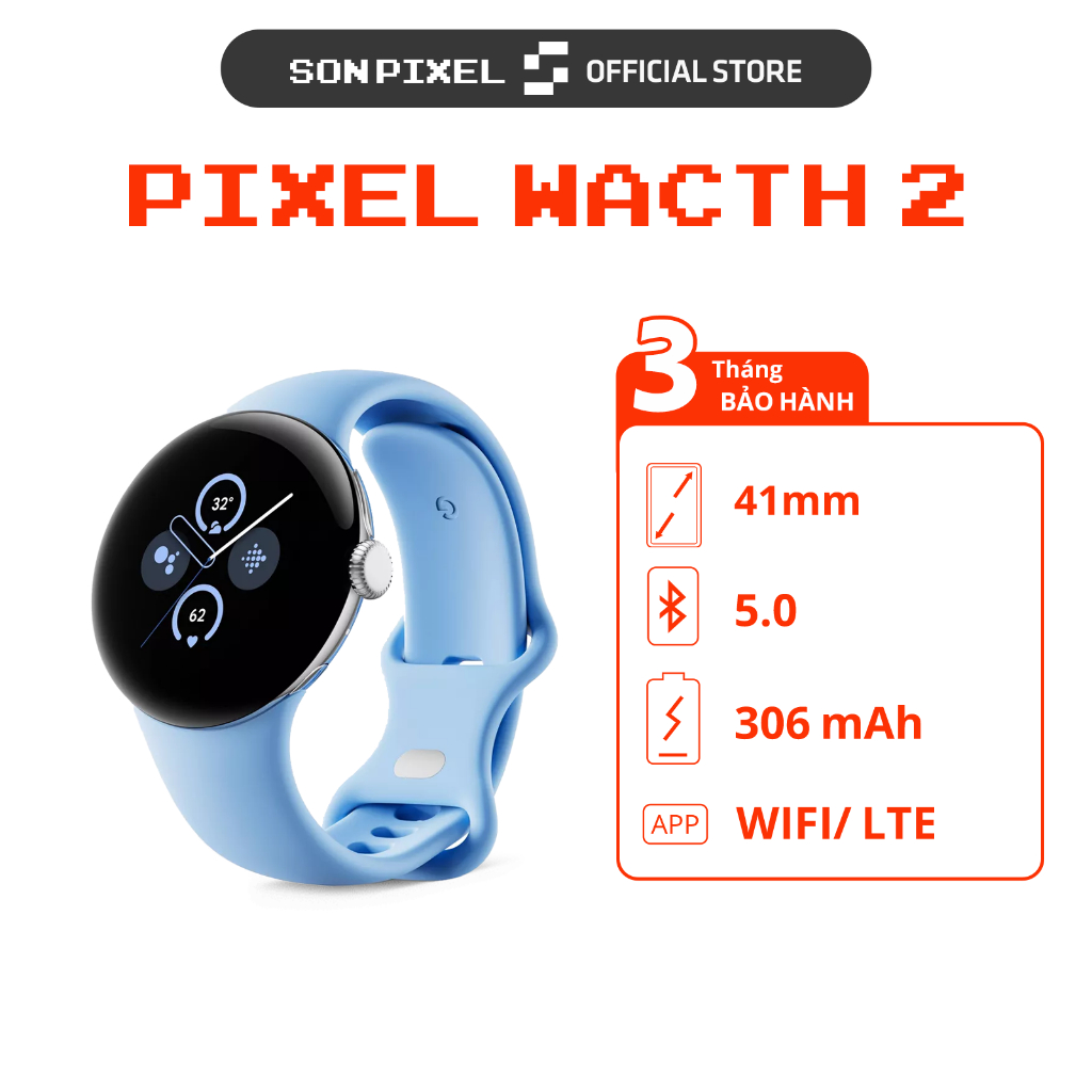 Google Pixel Watch 2, Đồng Hồ Thông Minh Thế Hệ Thứ 2 Từ Google. SonPixel | Shopee Việt Nam