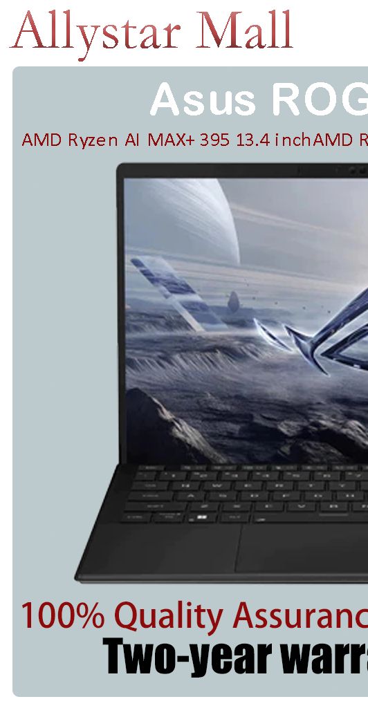 Asus ROG Flow Z13 AMD Ryzen AI MAX+ 395 13.4 inchAMD Ryzen™ AI MAX 390 2.5K Touch Screen | Shopee Malaysia