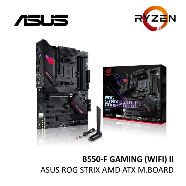 ASUS ROG STRIX B550-F GAMING (WI-FI) II AM4 ATX MOTHERBOARD | Lazada Malaysia