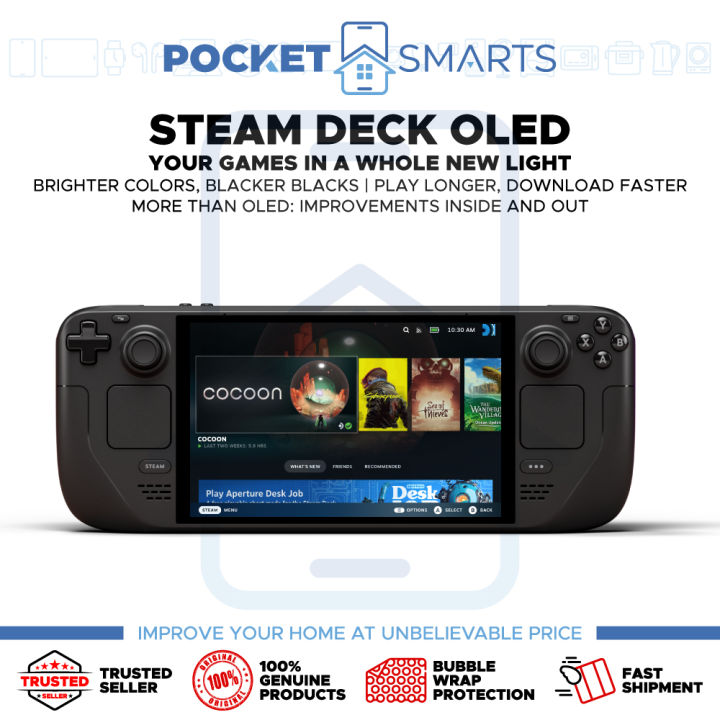Valve Steam Deck OLED / LCD Handheld Gaming Console (512GB/1TB) 1 Year Warranty | Lazada Malaysia