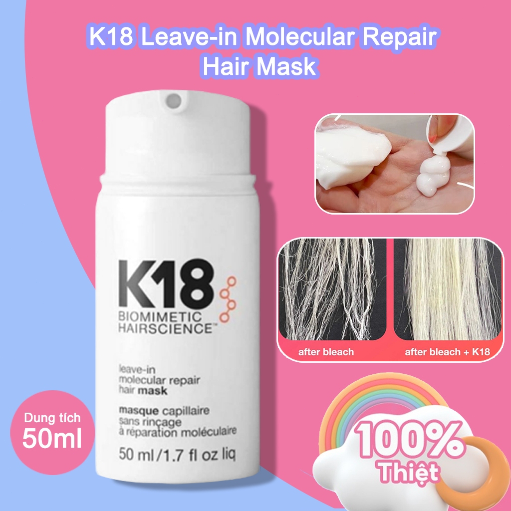 K18 Leave in Molecular Repair Hair Mask 50ml/150ml | Shopee Việt Nam