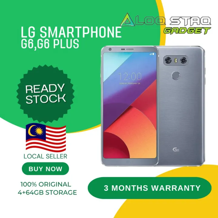 LG G6 (4+64GB) TELEFON MURAH ORIGINAL SNAPDRAGON GAMING SMARTPHONE MOBILE PHONE HANDPHONE GADGET NETFLIX PUBG | Lazada Malaysia