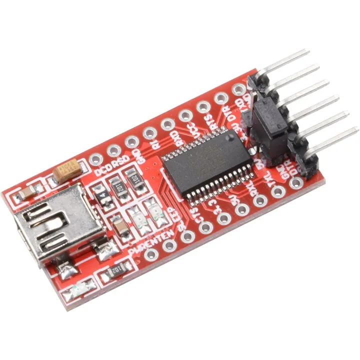 FTDI - USB to TTL Serial, (TX/RX) UART Converter Module FT232RL (Programmer Arduino Pro, Pro Mini, LilyPad, STM) | Lazada Malaysia