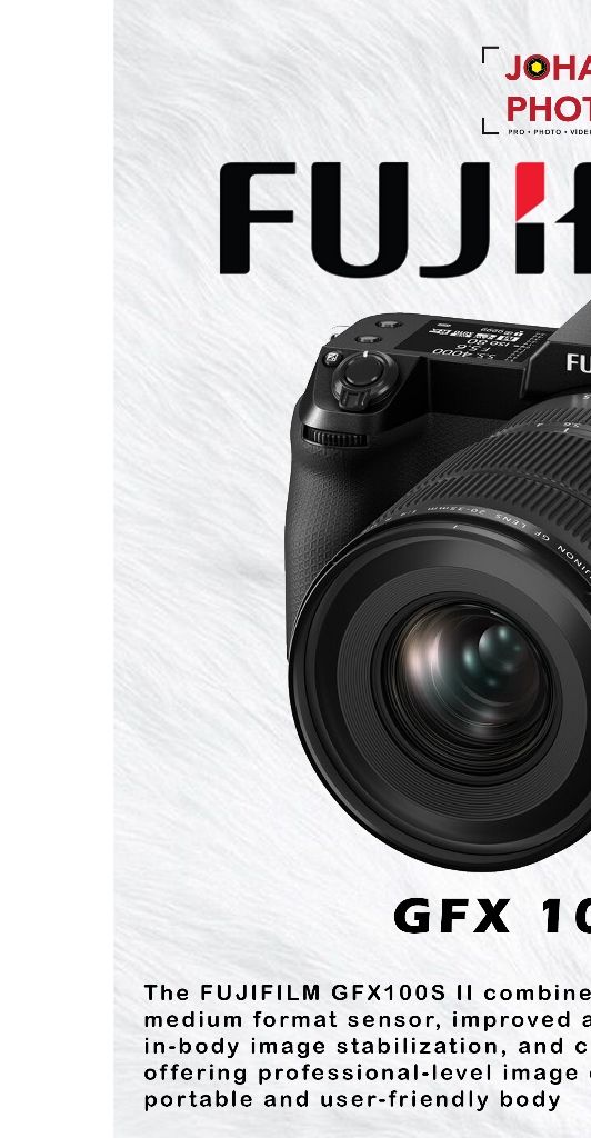 FUJIFILM GFX 100S II Medium Format Mirrorless Camera Body Only (FUJIFILM Malaysia) | Shopee Malaysia