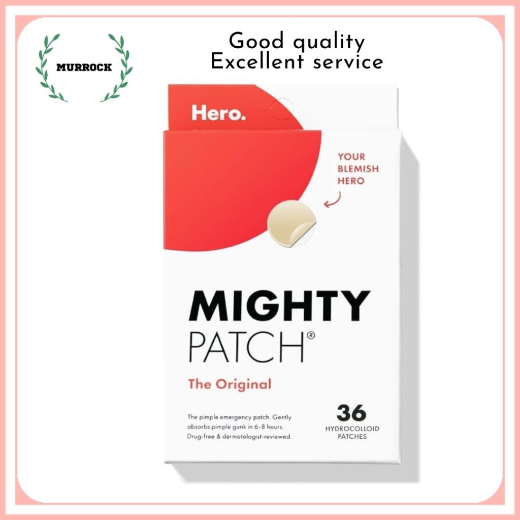 Hero Cosmetics Mighty Patch™ Original Patch Date 9.2027 Hộp 36 miếng | Shopee Việt Nam