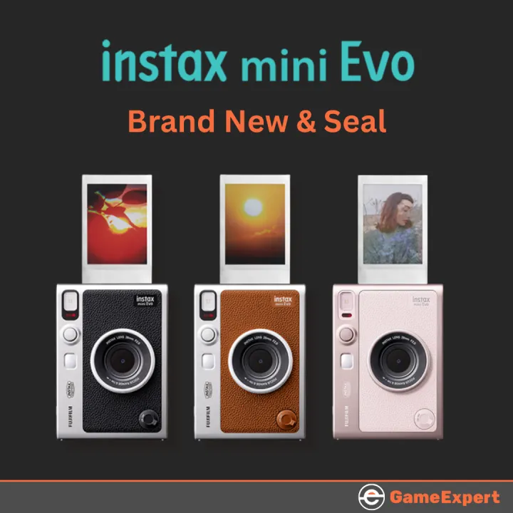 Fujifilm Instax Mini EVO 2 In 1 Instant Film Camera (Direct Print) | Lazada Malaysia
