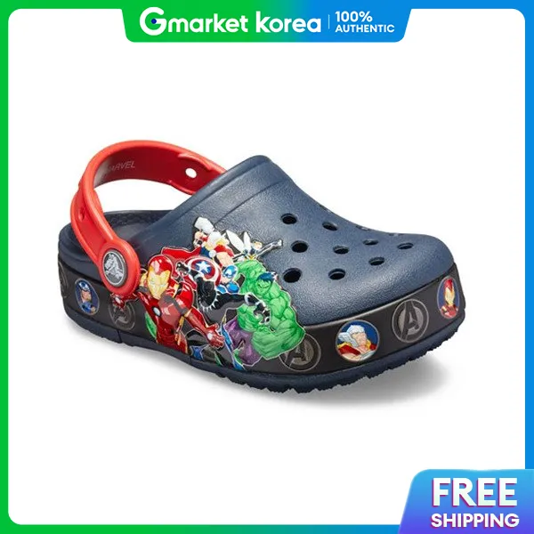 Crocs | Crocs Kids Fun Lab Band Light Clog Childrens Sandals Flip Slippers 205507-410