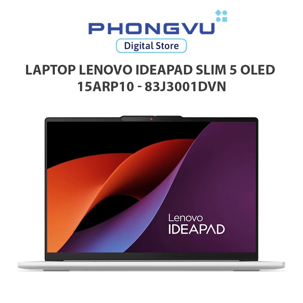 Laptop Lenovo IdeaPad Slim 5 OLED 15ARP10 - 83J3001DVN (Ryzen 7 7735HS/ Onboard graphics/ 16GB/ 512GB/ Windows 11) | Shopee Việt Nam
