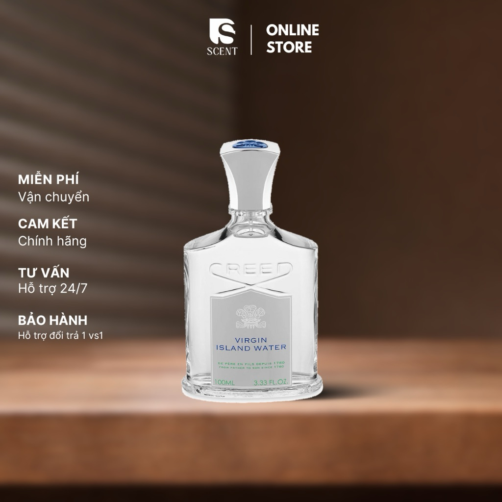 [SSCENT] Creed Virgin Island Water | Nước hoa | Shopee Việt Nam
