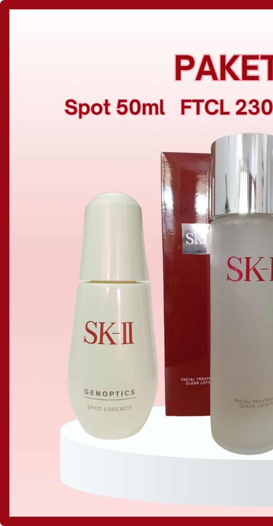 Skii SK-II SK2 FTCL 230ml + FTE 230ml + Spot Essence 50ml | Facial Treatment - FULL SIZE PACKAGE