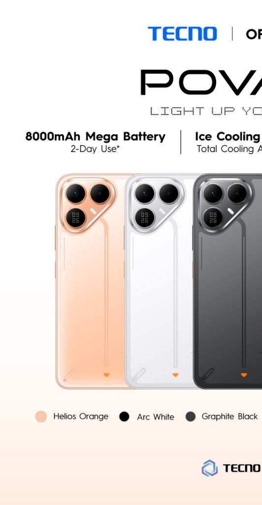 [PRE ORDER] TECNO POVA 8 5G Smartphone (16GB* RAM + 256GB ROM) Sony's 50MP Camera/8000mAh/ MediaTek 7100 5G / 144Hz | Shopee Malaysia